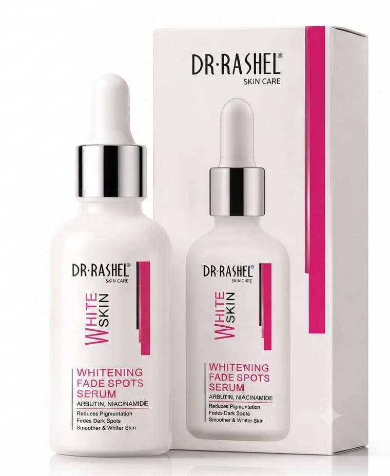 DR.RASHEL Whitening Fade Spots Serum with Arbutin & Niacinamide | Brightening Face Serum for Even Skin Tone