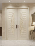 Premium White Double Fiber Door – Elegant Designer Door 🚪✨