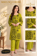 🌸 Elegant Printed 2-Piece Collection | Shiza Wardrobe 💛💙💜