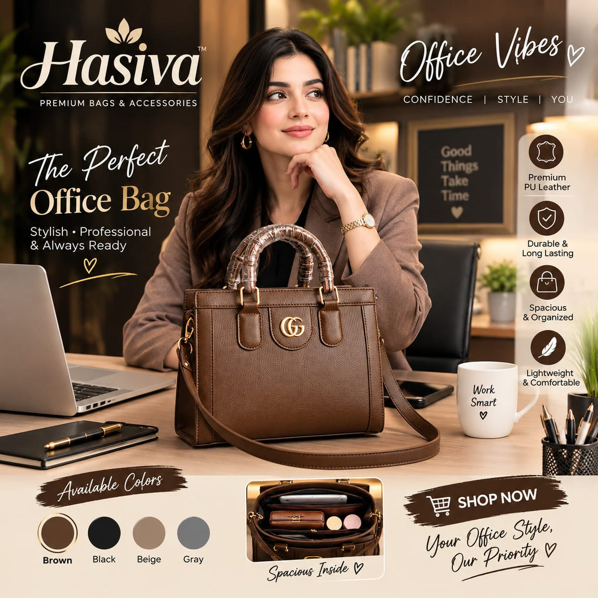 👜✨ Chic Luxe Handbag