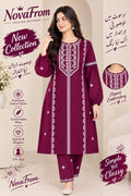 Maroon Dress Title  Elegant Maroon Dress ❤️