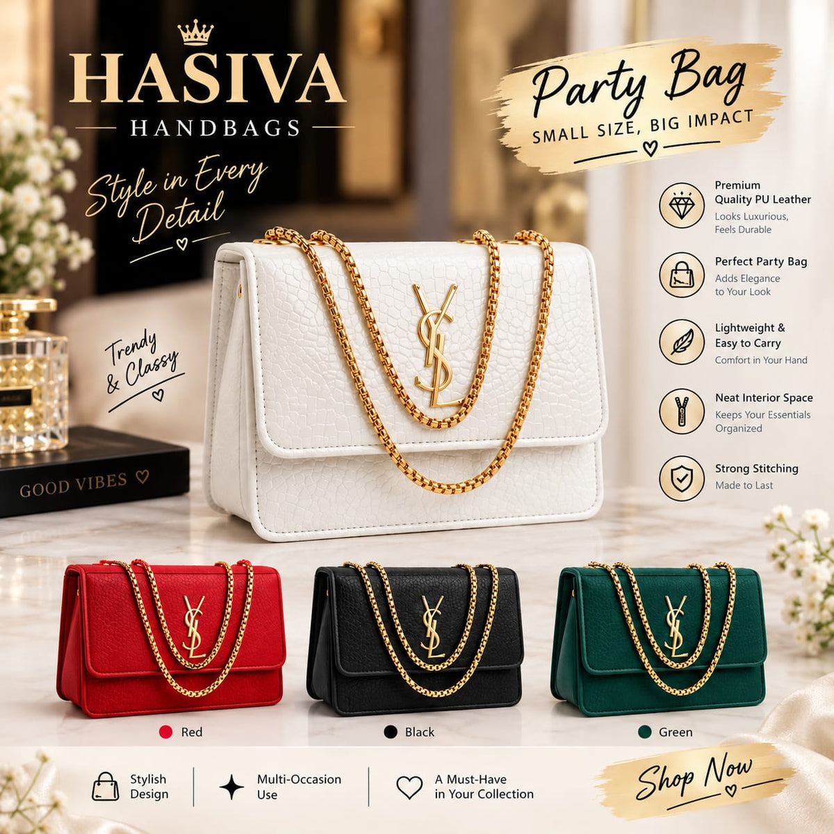 ✨ Stylish Chic Handbag 👜