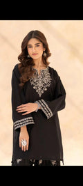 Elegant Black Embroidered Kurti | Premium Ethnic Wear ✨🌸