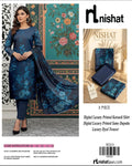 Nishat Luxury Karandi 3-Piece Unstitched Collection – Digital Printed Shirt, Dupatta & Dyed Trouser