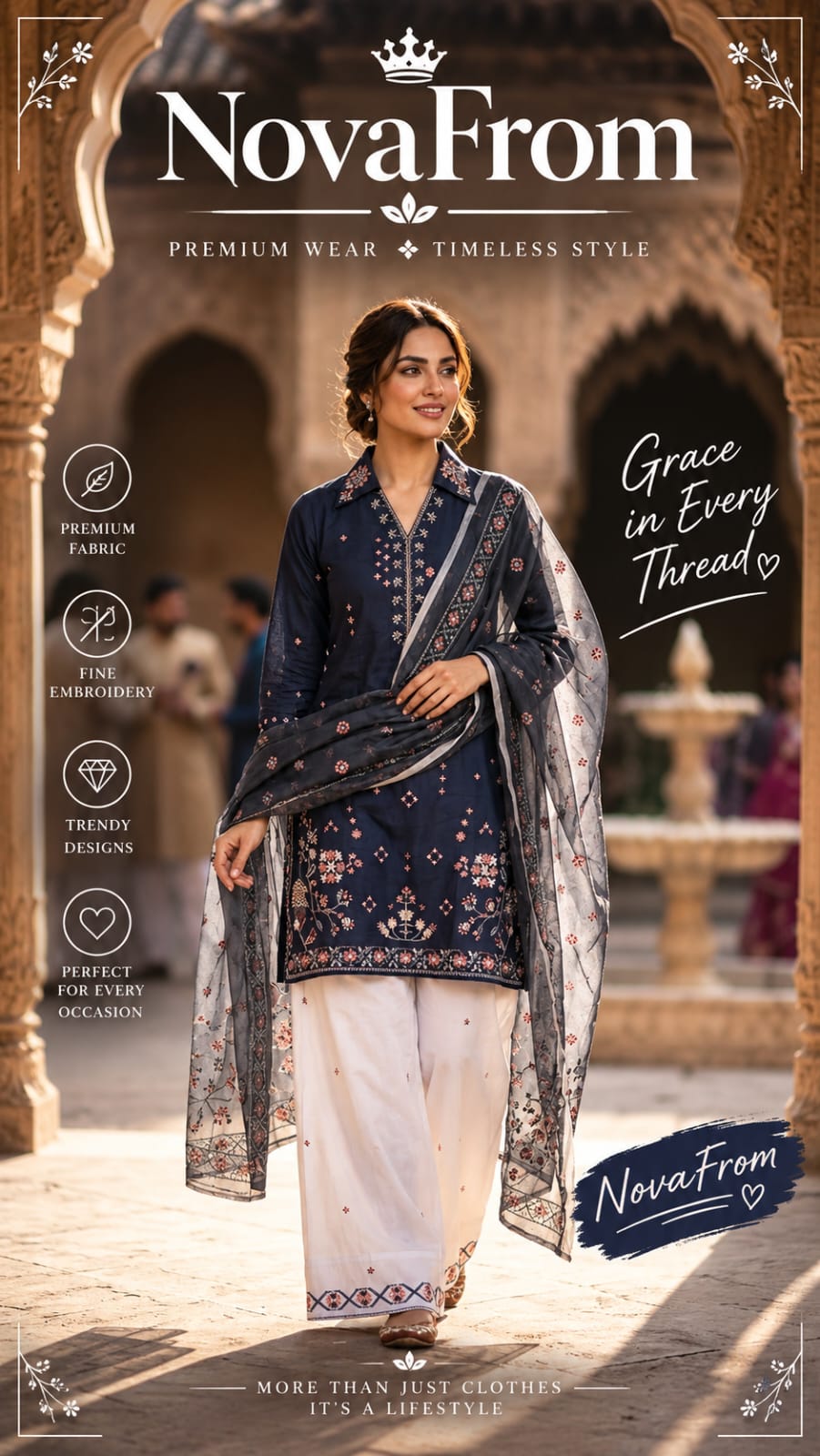 ✨ Elegance in Every Stitch