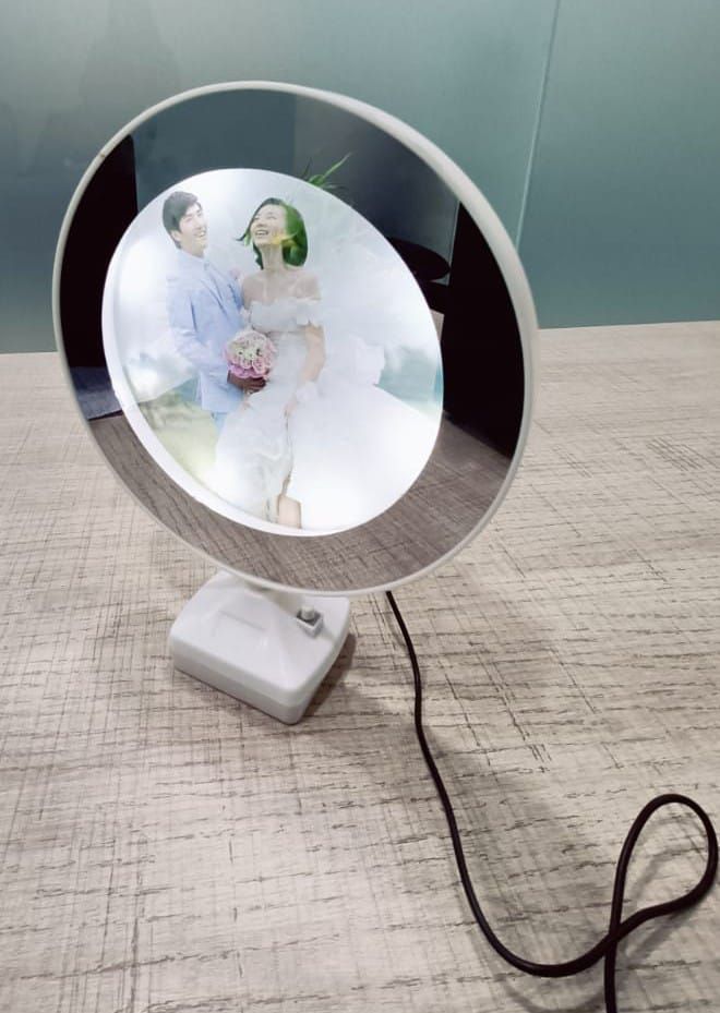Magic Photo Frame Mirror | LED Hidden Photo Frame Mirror
